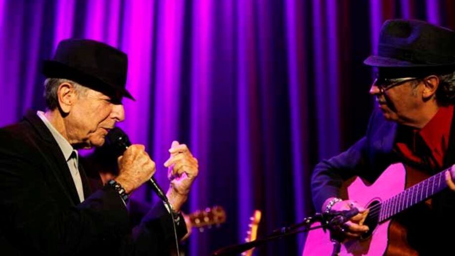 Charme de Leonard Cohen aos 75 anos