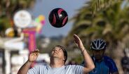 12,1 km sem deixar cair a bola no chão