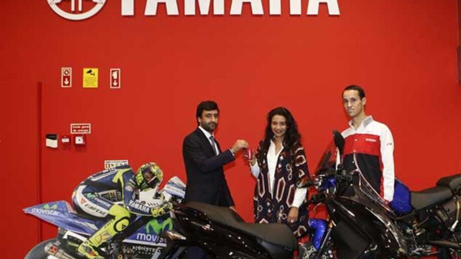 Fanática já recebeu moto