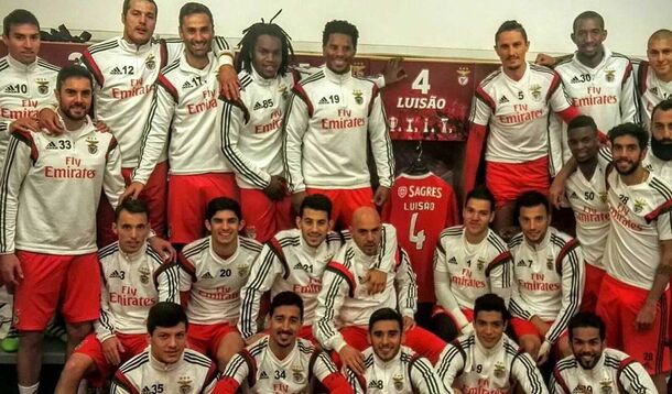 Luisão recebe apoio de peso do balneário do Benfica