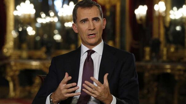 Rei de Espanha "consternado"