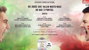 6 DVD Clássicos Eternos do Futebol