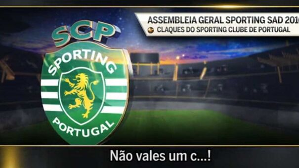 Oiça a gravação das alegadas 'perturbações' das claques na AG do Sporting
