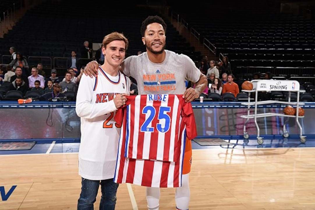 Griezmann cumpriu sonho de criança no Madison Square Garden