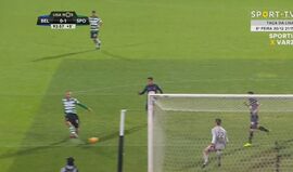 Bas Dost fez de Sergio Ramos e marcou aos 90'+3