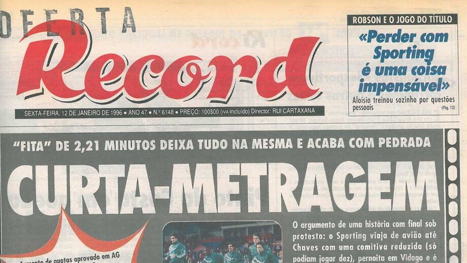 A 'curta' mais longa...