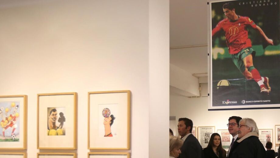 Funchal também quer a exposição de caricaturas de Cristiano Ronaldo