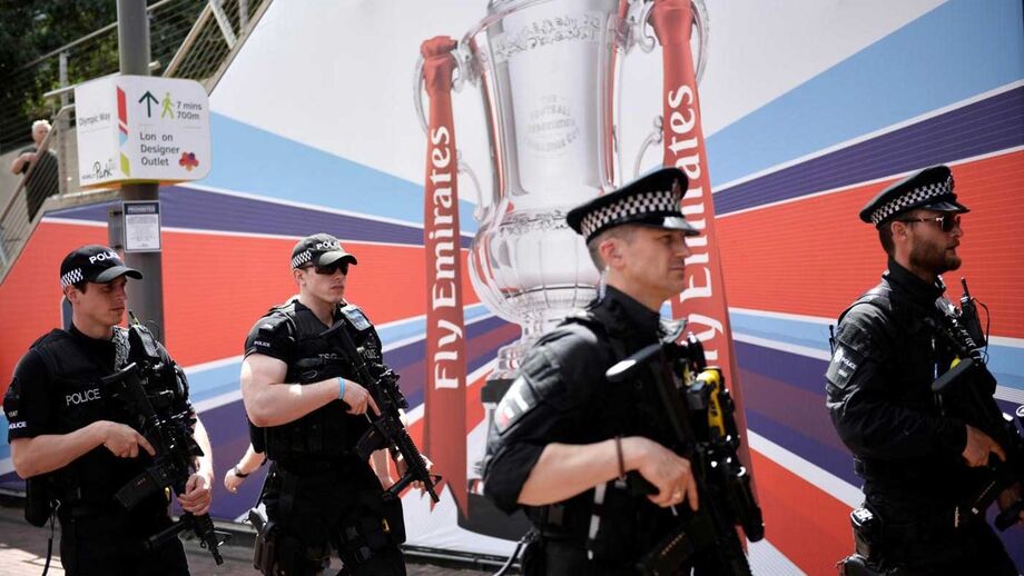 Estádio de Wembley em versão... fortaleza
