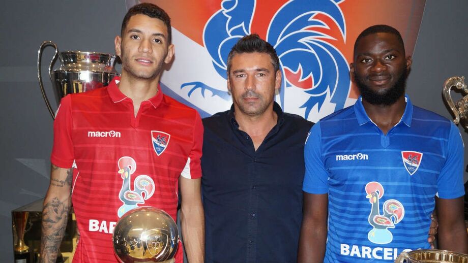 Farias e Baradji reforçam a equipa de Jorge Casquilha