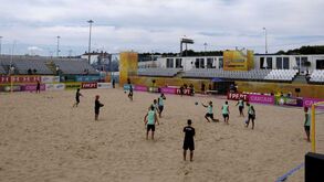 Elite das areias em ação