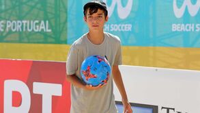 Filho de Madjer no areal