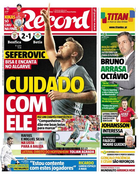 Sexta-feira, 21 de julho de 2017