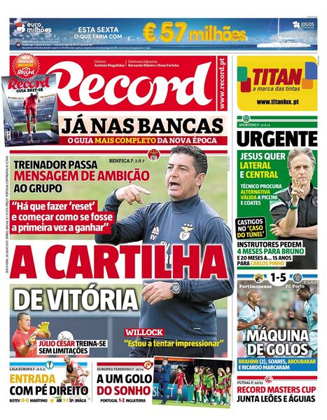 Sexta-feira, 28 de julho de 2017