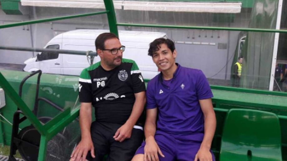 Olha quem o Paulinho reencontrou em Alvalade!