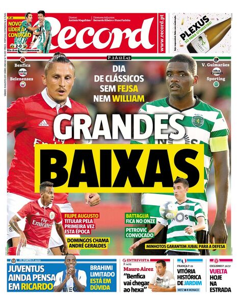 Sábado, 19 de agosto de 2017
