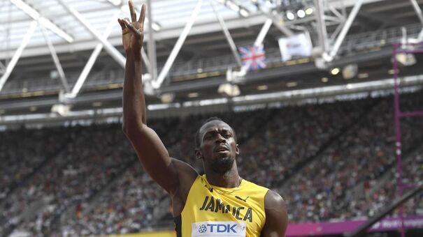 Todas as medalhas de Bolt ao longo da carreira