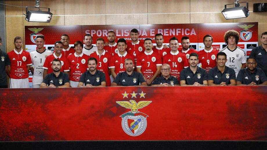 Joel Rocha na apresentação do Benfica: «Queremos contagiar aqueles que nos veem»