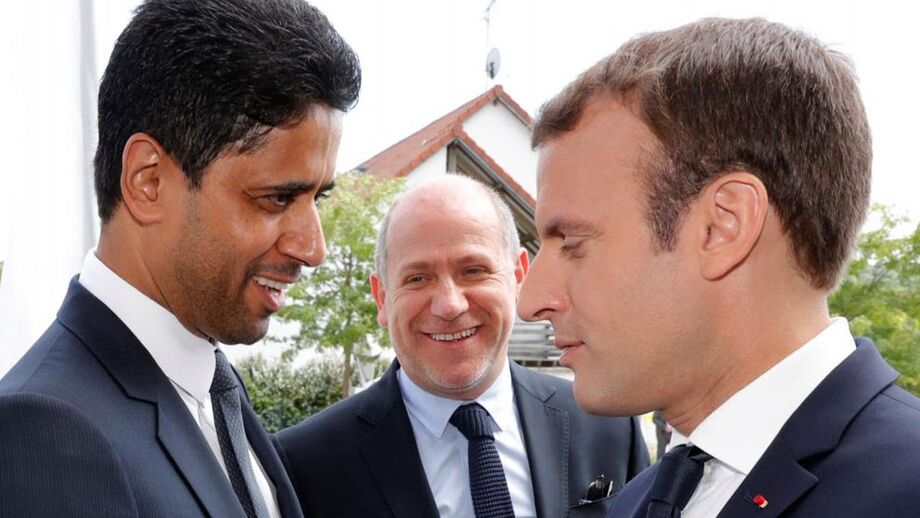 Emmanuel Macron saúda chegada de Neymar ao Paris Saint-Germain