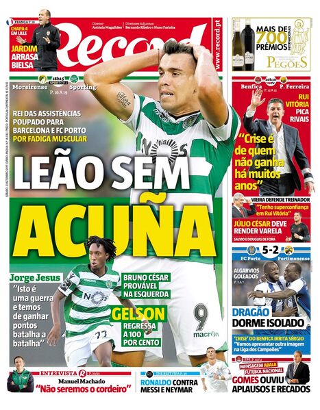 Sábado, 23 de setembro de 2017