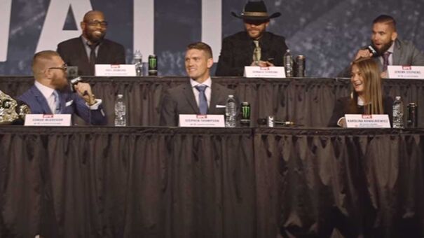 McGregor questionou 'Quem é este c******?' e teve resposta à altura