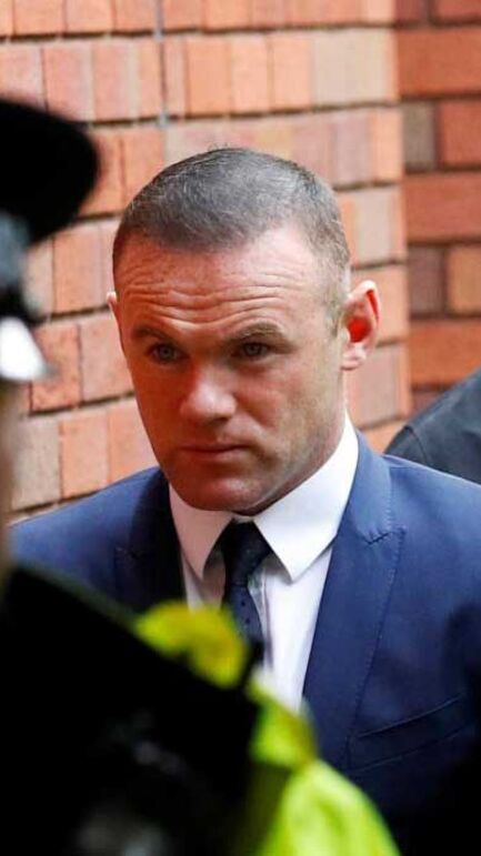 Wayne Rooney sem poder conduzir durante dois anos