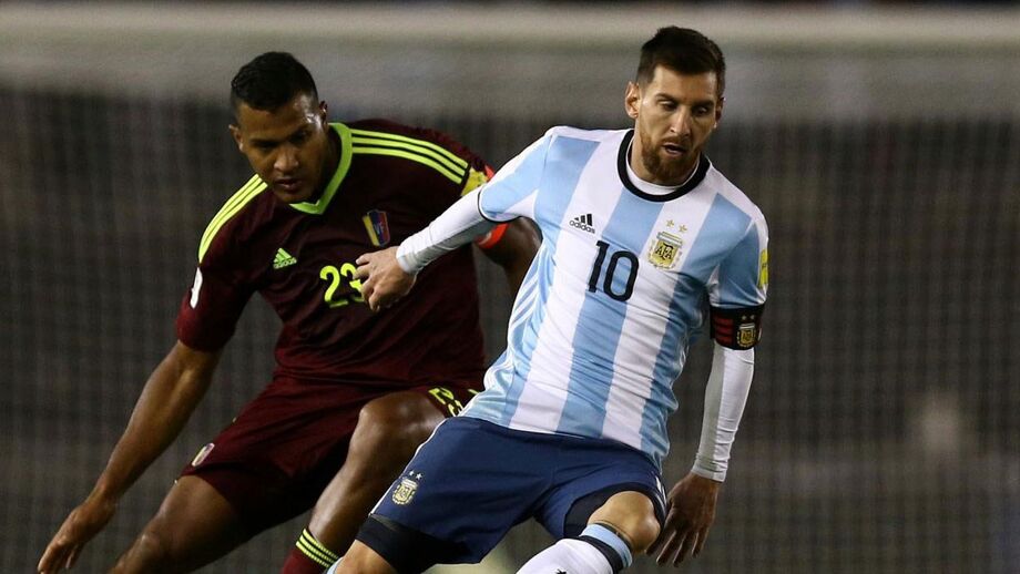 Venezuela empatou Argentina de Acuña