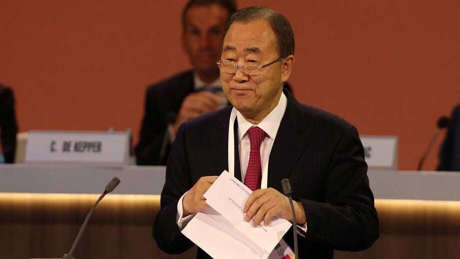 Ban Ki-moon eleito presidente da Comissão de Ética do COI