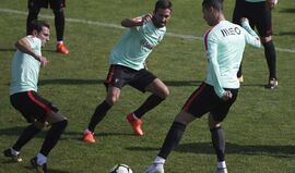 Seleção Nacional na máxima força para defrontar Suíça