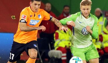 Hoffenheim cede empate nos descontos frente ao Wolfsburgo
