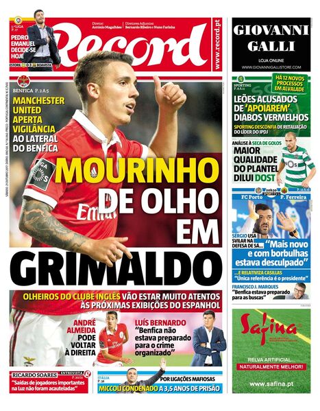 Sábado, 21 de outubro de 2017