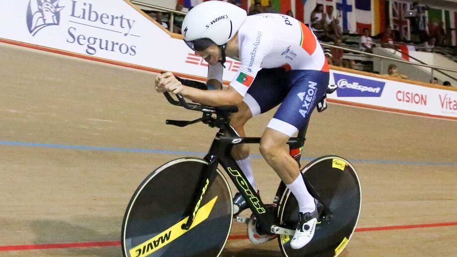 Ivo Oliveira na final de perseguição do Europeu de elites