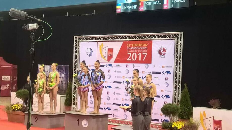 Joana Moreira, Rita Ferreira e Beatriz Carneiro garantem mais ouro