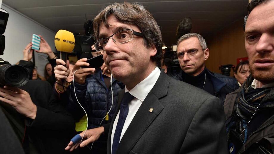 Ministério Público espanhol pede mandado de captura europeu para Puigdemont