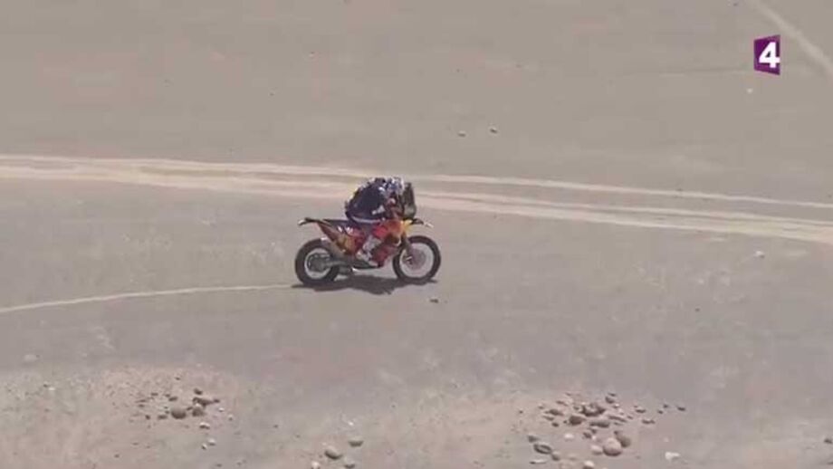 Dakar'2018: O momento que o sonho de Sam Sunderland acabou