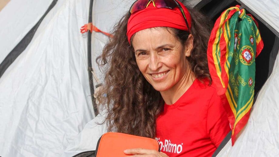 Elisabete Jacinto na Africa Eco Race: O catering
