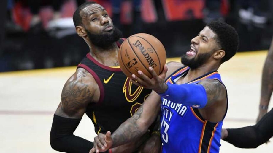 Oklahoma supera Cleveland em duelo com pontuação 'louca'