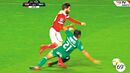 <strong>Jorge Faustino (ERRADO)</strong><br /><br /><strong>para expulsão.</strong> Leandrinho rasteira Rafa, desequilibrando-o, em situação enquadrável em clara oportunidade de golo. Lei da vantagem não se aplica. Deveria ter sido assinalada falta e exibido vermelho<br /><br /><strong>MARCO FERREIRA (CERTO)</strong><br /><br /><strong>lei da vantagem.</strong> Rafa sofre falta, mas prossegue jogada prometedora. Árbitro aplica bem a lei da vantagem, não voltando atrás porque a mesma concretizou-se. Não há advertência porque o médio não trava a jogada
