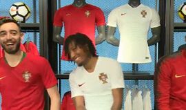 Muitos risos, enganos e timidez: o lado mais divertido da entrevista a William, Gelson e Bruno Fernandes