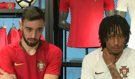 Bruno Fernandes a correr que nem um maluquinho na festa do Euro’2016