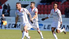 Varzim-Sp. Braga B, 1-1: Poveiros jogaram mais de uma hora em superioridade numérica