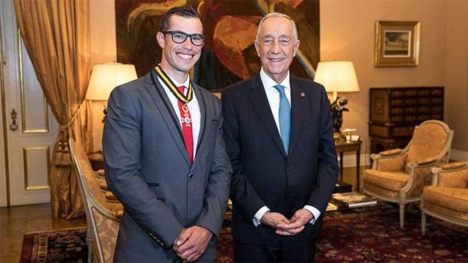 Marcelo Rebelo de Sousa condecorou Fernando Pimenta