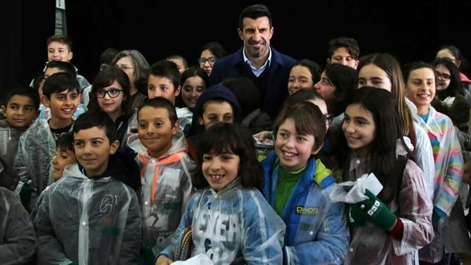Luís Figo: «Desejo sempre o melhor ao Sporting»