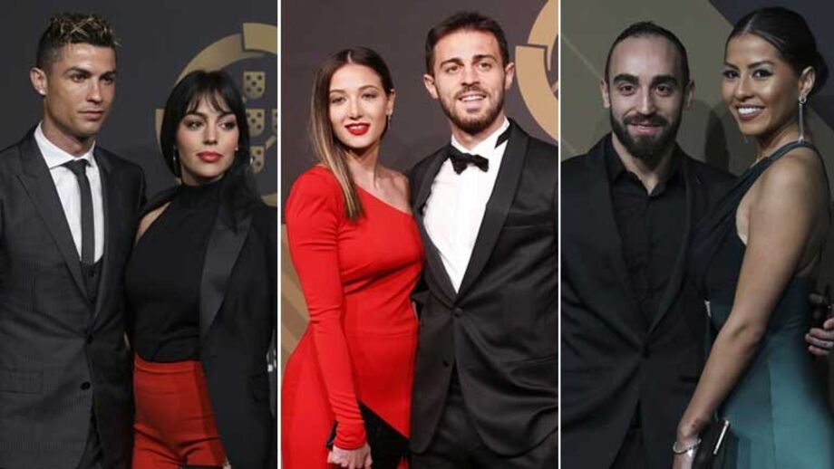 Quinas de Ouro: craques foram à gala bem acompanhados