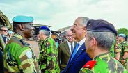 Marcelo Rebelo de Sousa cumprimenta militares de partida para missão na República Centro-Africana