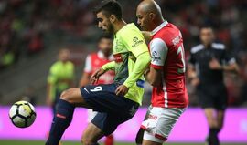 O golo com o Sp. Braga inaugurou o marcador frente ao Marítimo