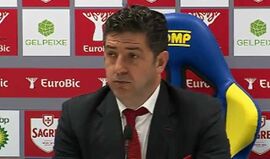 Rui Vitória: «Não posso queixar-me da finalização quando somos a equipa com mais golos»