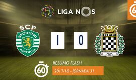 O resumo do Sporting-Boavista (1-0)
