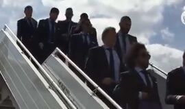Real Madrid já aterrou em Munique