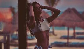 Sara Sampaio a contar os dias para o verão