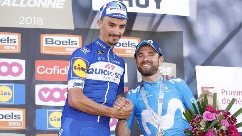 Julian Alaphilippe tira Alejandro Valverde do trono da Flèche Wallone